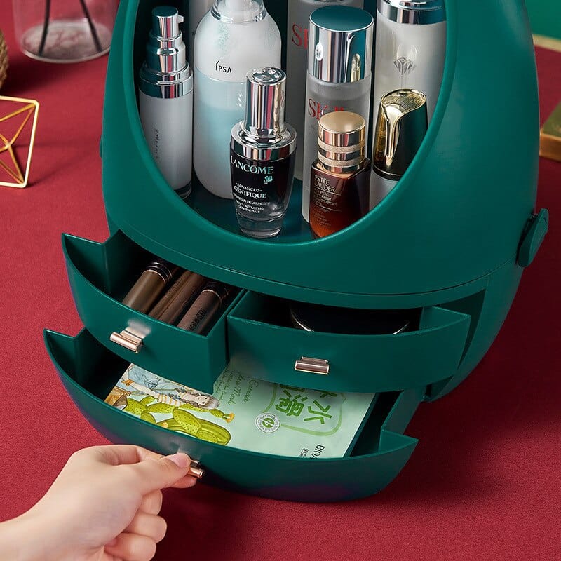 Green Cosmetics Storage Mirror