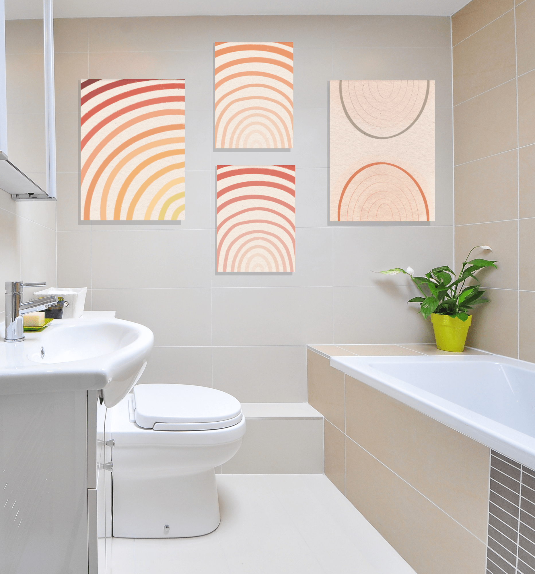 Solar Arches Canvas