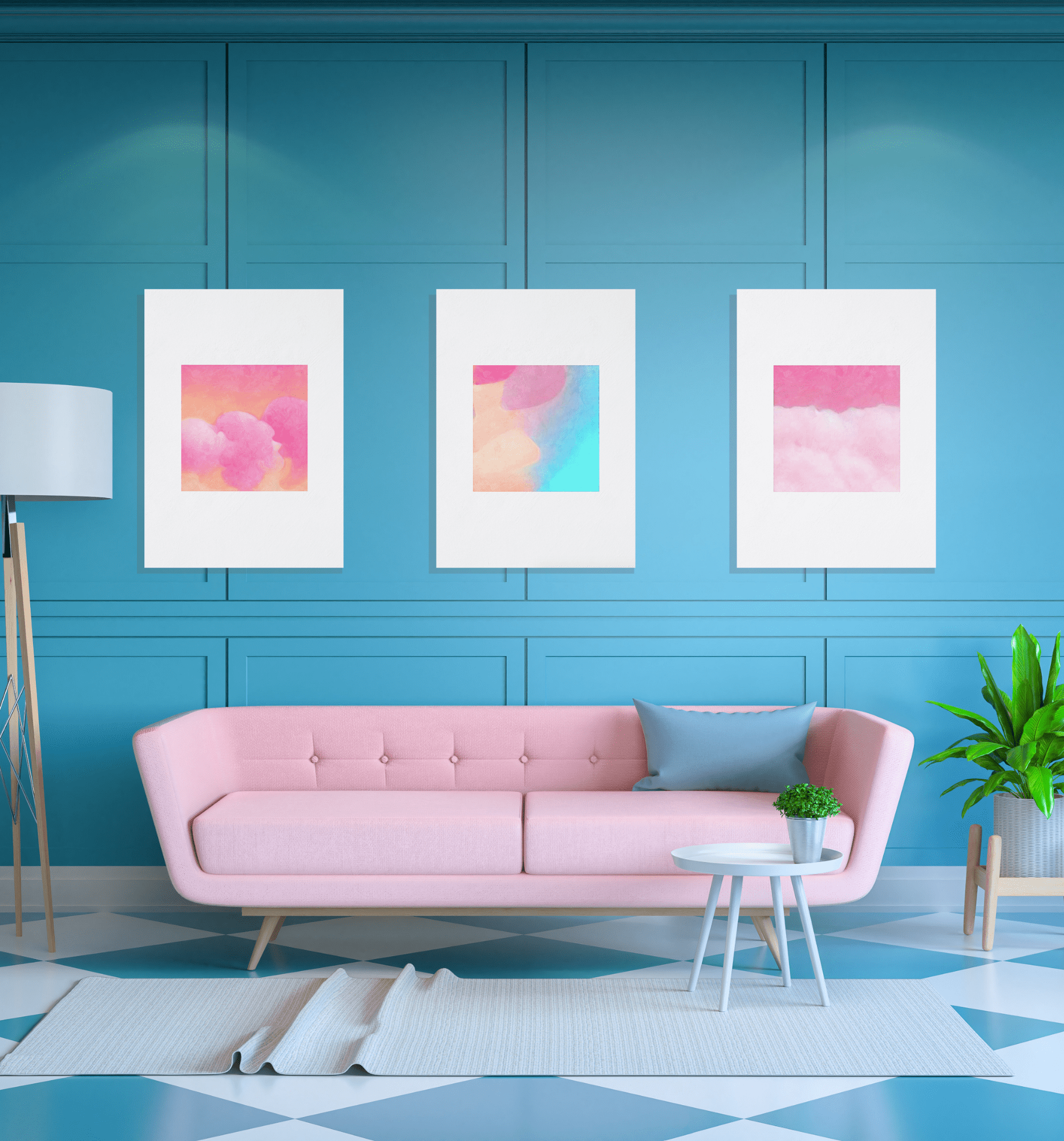 Cotton Candy Canvas