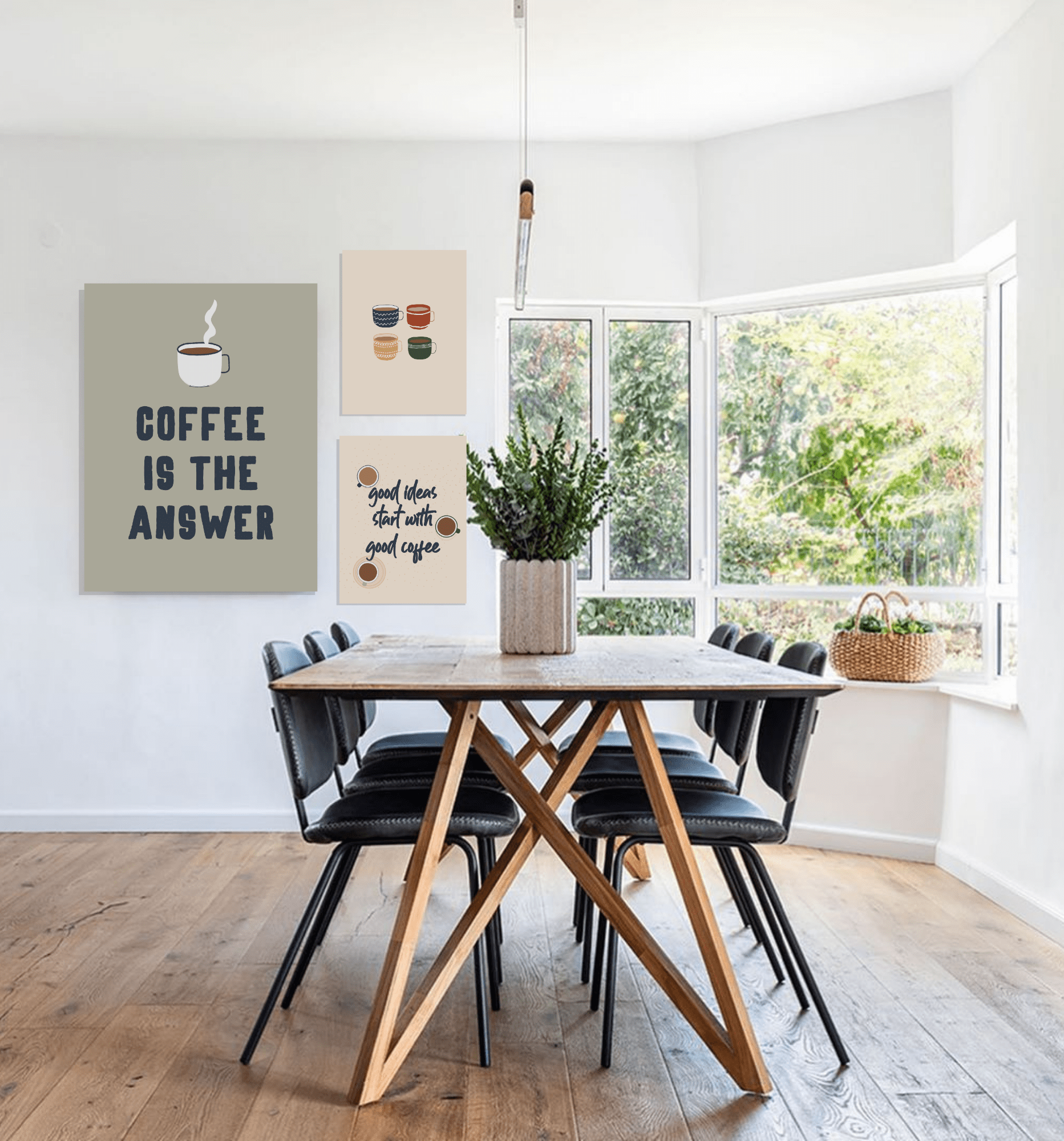 Cafe Au Lait Canvas