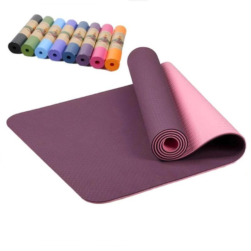 Yoga Mat - Dusty Pink - Non-Slip Exercise Mat for Yoga & Fitness