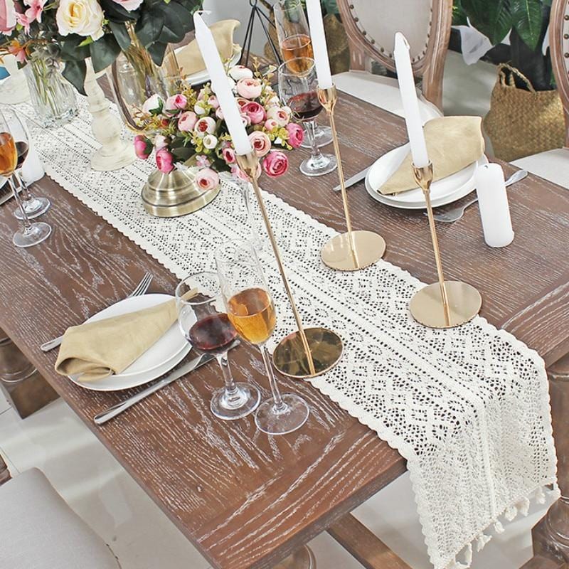Lace Table Runner Still Serenity Lace Table Runner Still Serenity