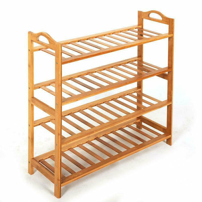Wooden Shoe Rack