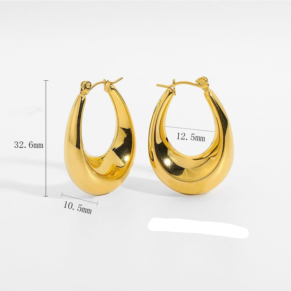 Kimberly Hoop Earrings