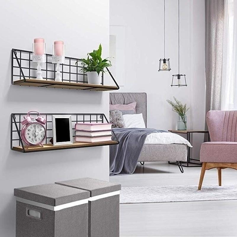 Grid Floating Shelf