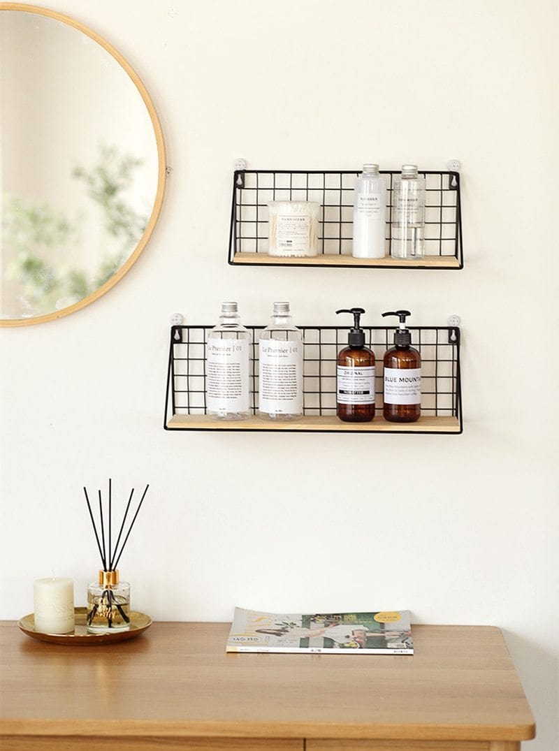 Grid Floating Shelf