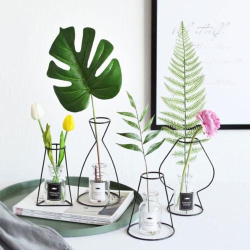 Iron Outline Vase