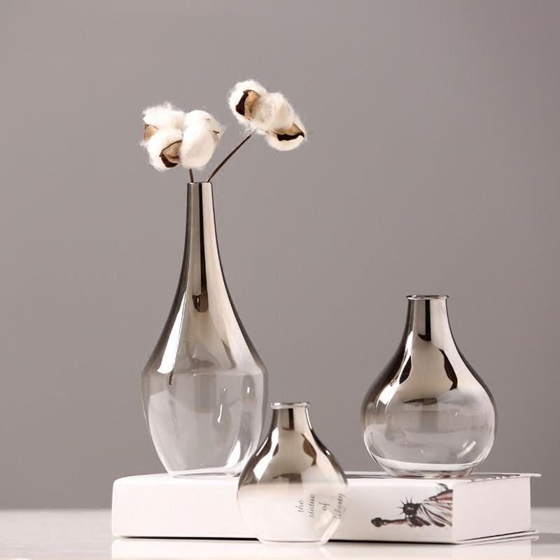 Nordic Glass Vase – Still Serenity