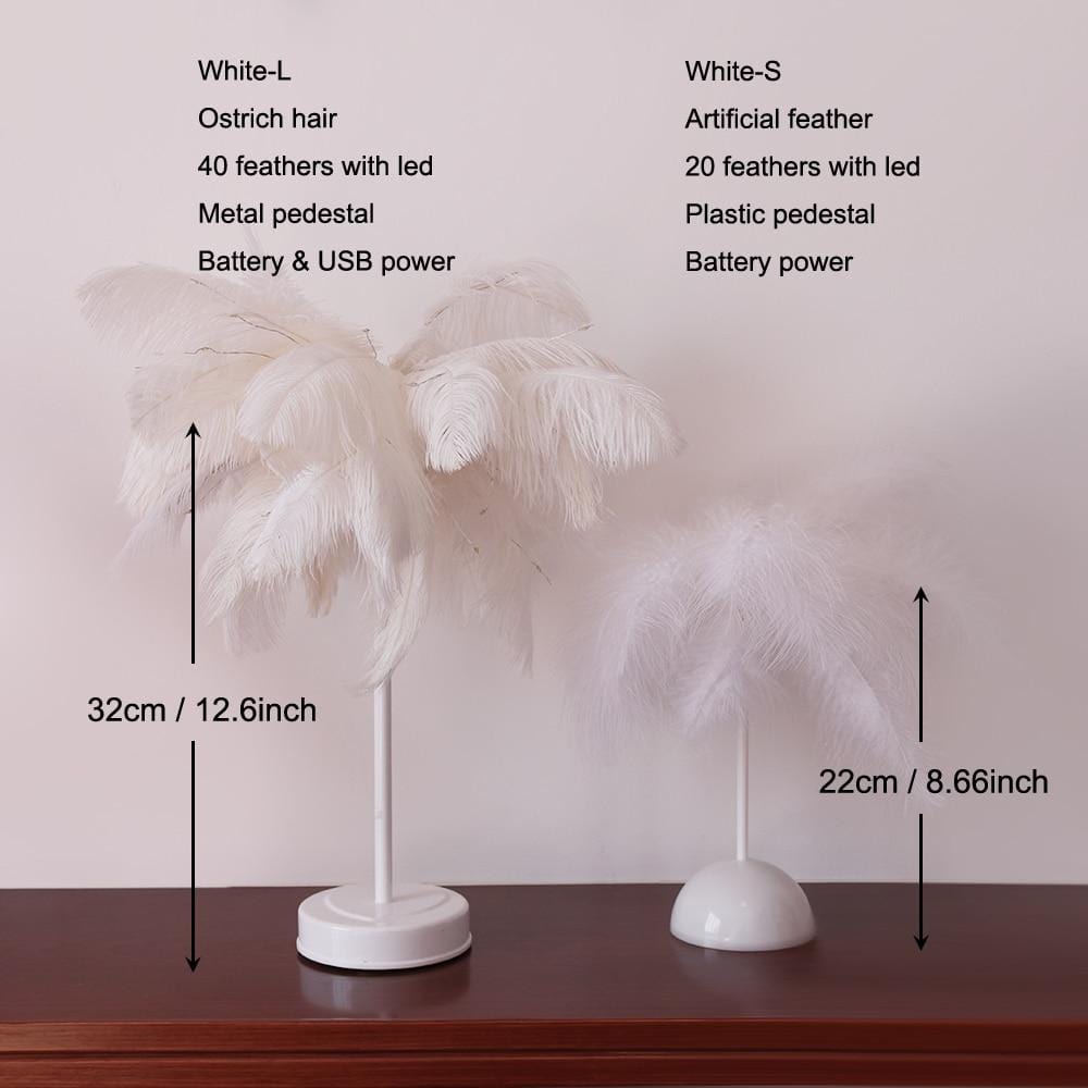 Feather Night Light