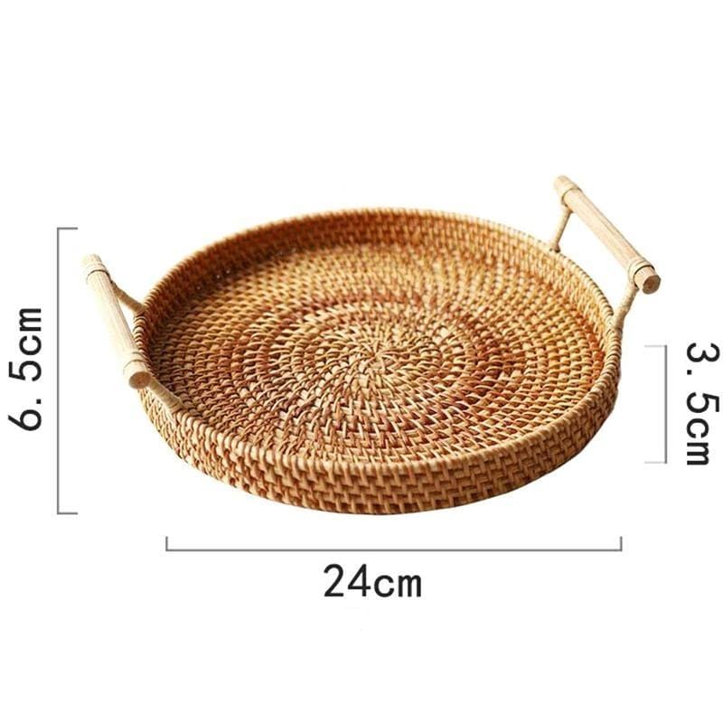 Rattan Round Basket