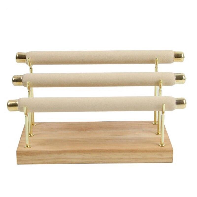 Wooden Jewelry Display Stand