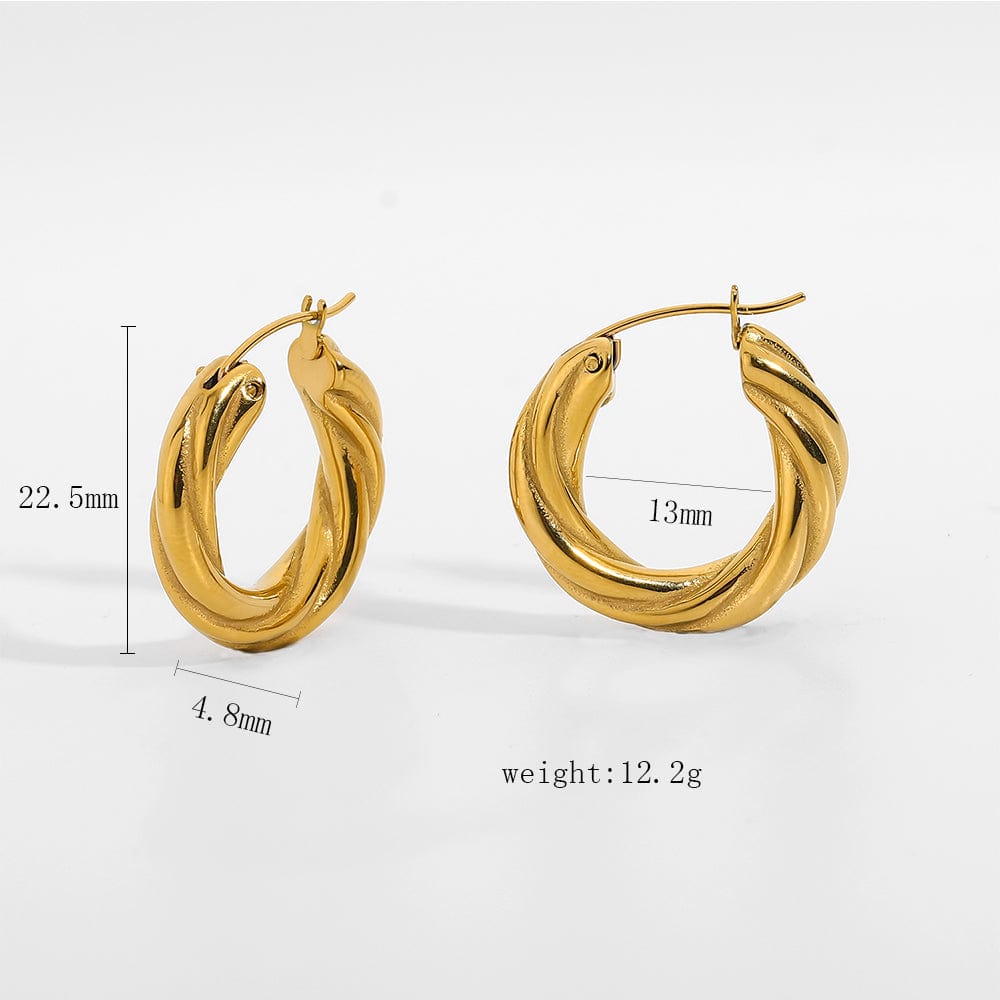 Aria Hoop Earrings