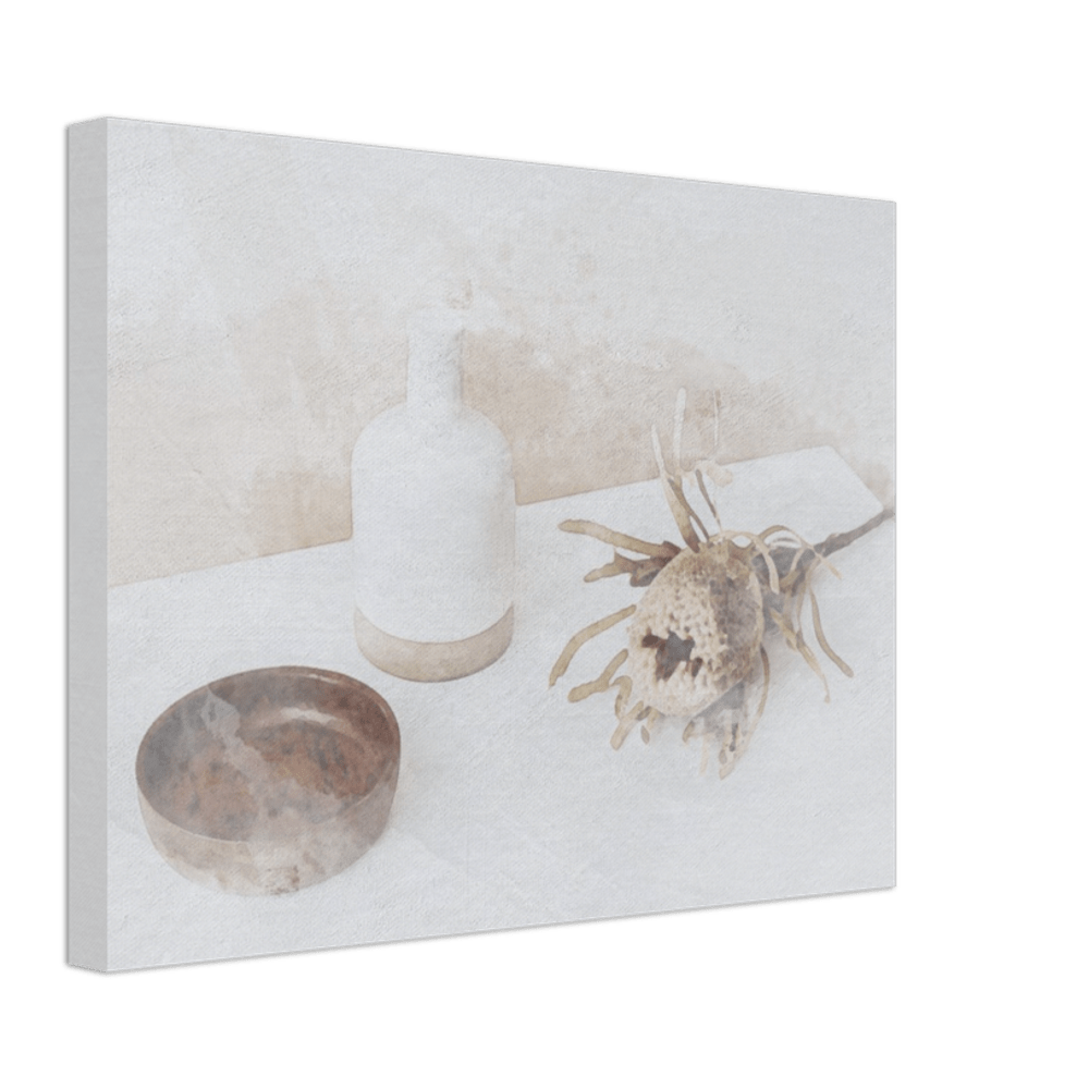 Beachy Bathroom Canvas