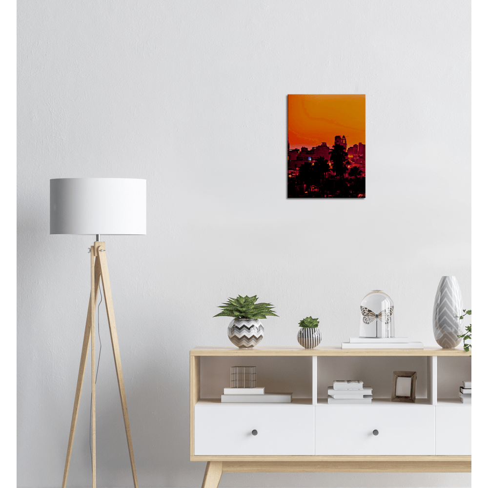 California Sunset Canvas