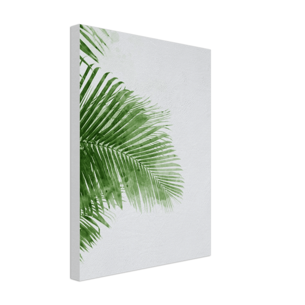 Watercolor Palms Canvas