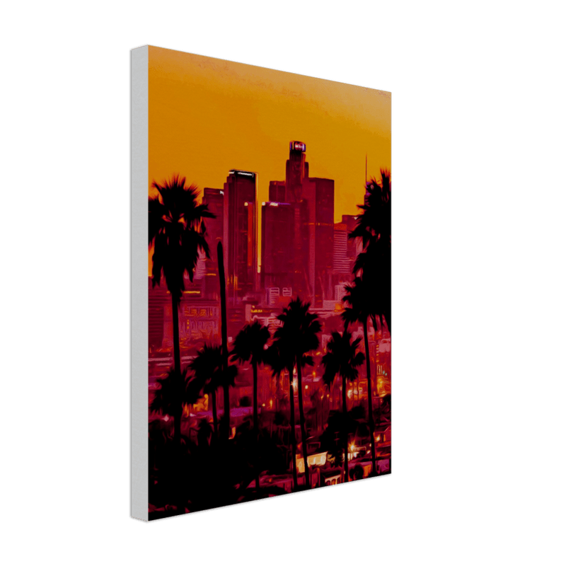 California Sunset Canvas