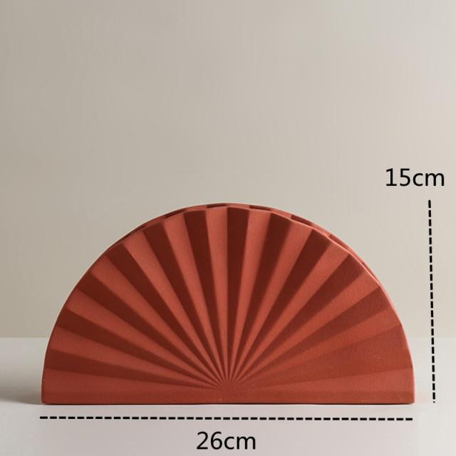 Origami Fan Vase