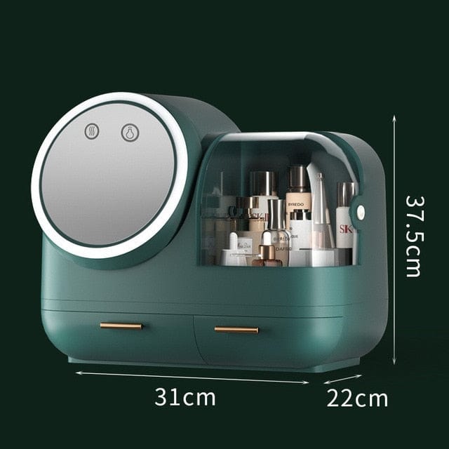 Green Cosmetics Storage Mirror