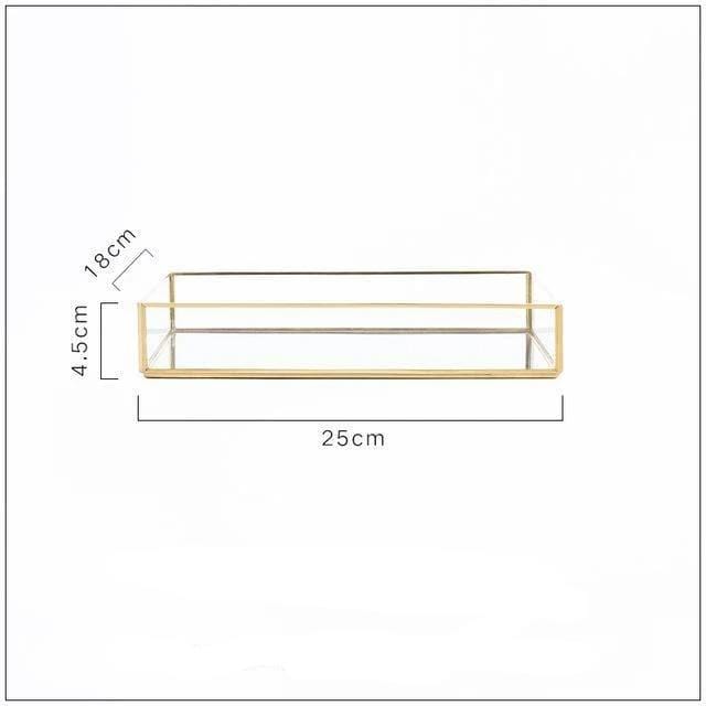 Nordic Brass Tray