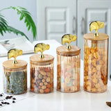 Gingko Sealed Storage Jars