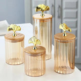 Gingko Sealed Storage Jars