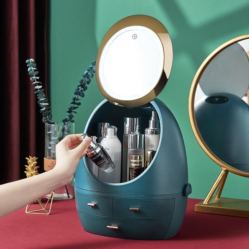 Green Cosmetics Storage Mirror