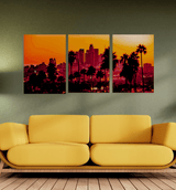 California Sunset Canvas