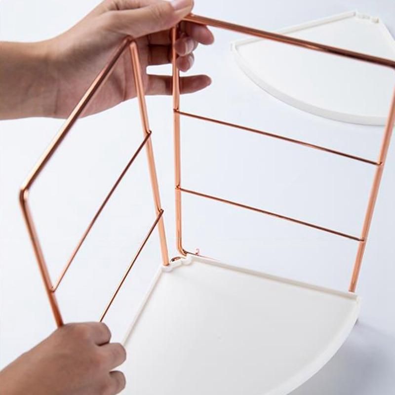Homeless Rose Gold Rack Corner Rose Gold Storage Rack – Still Serenity