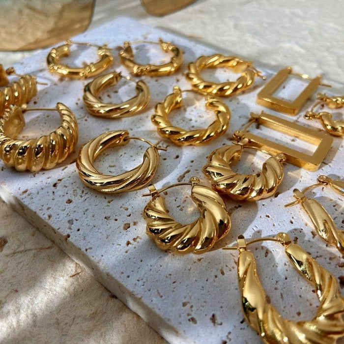 Emma Hoop Earrings – Still Serenity