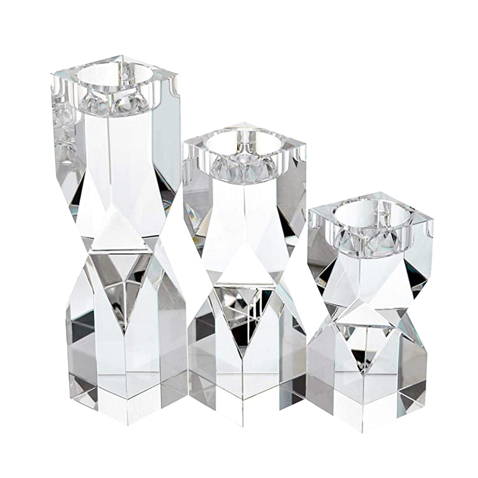 Hourglass Candle Holder
