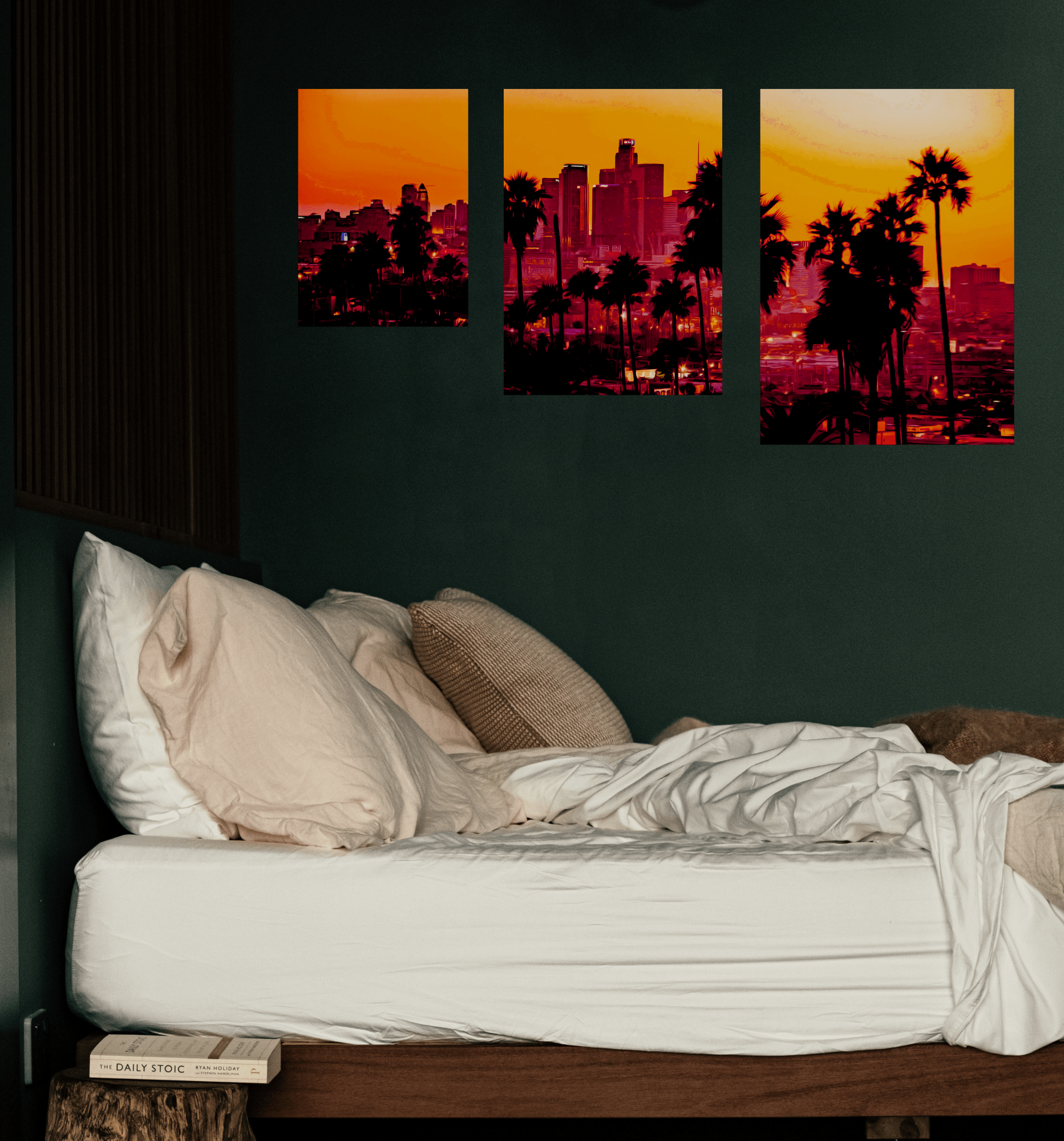 California Sunset Canvas