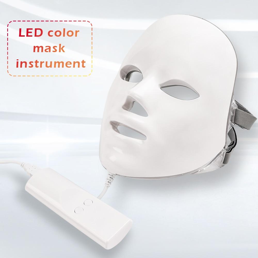 7 Colour LED Light Therapy Mask