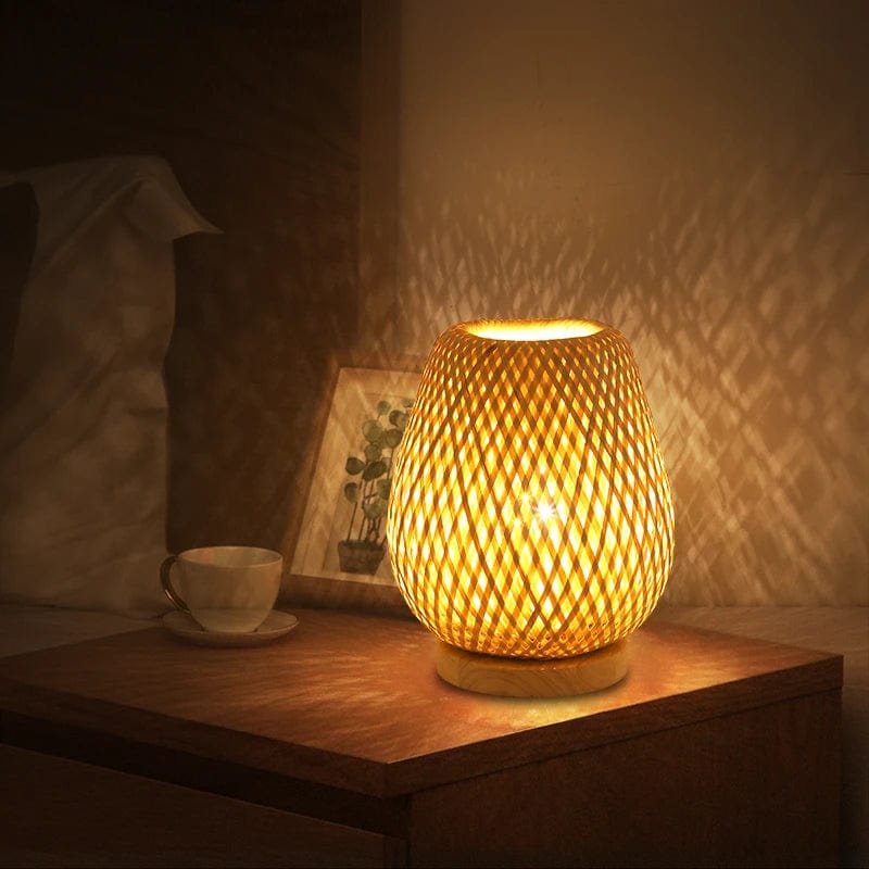 Bamboo Zen Lamp
