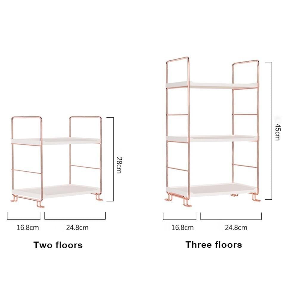 Homeless Rose Gold Rack Rose Gold Storage Rack – Still Serenity