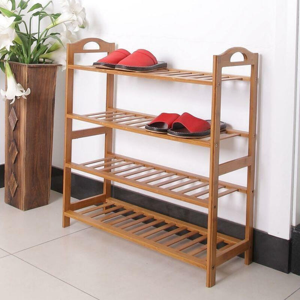 Wooden shoe rack design images clearance