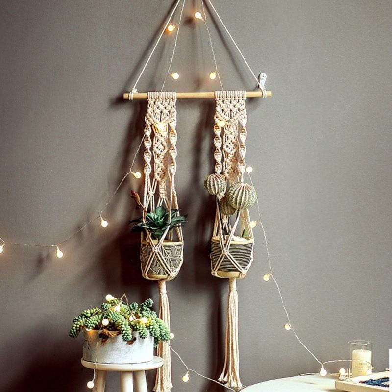 macrame plant hanger decor Macrame Plant Hanger – Still Serenity