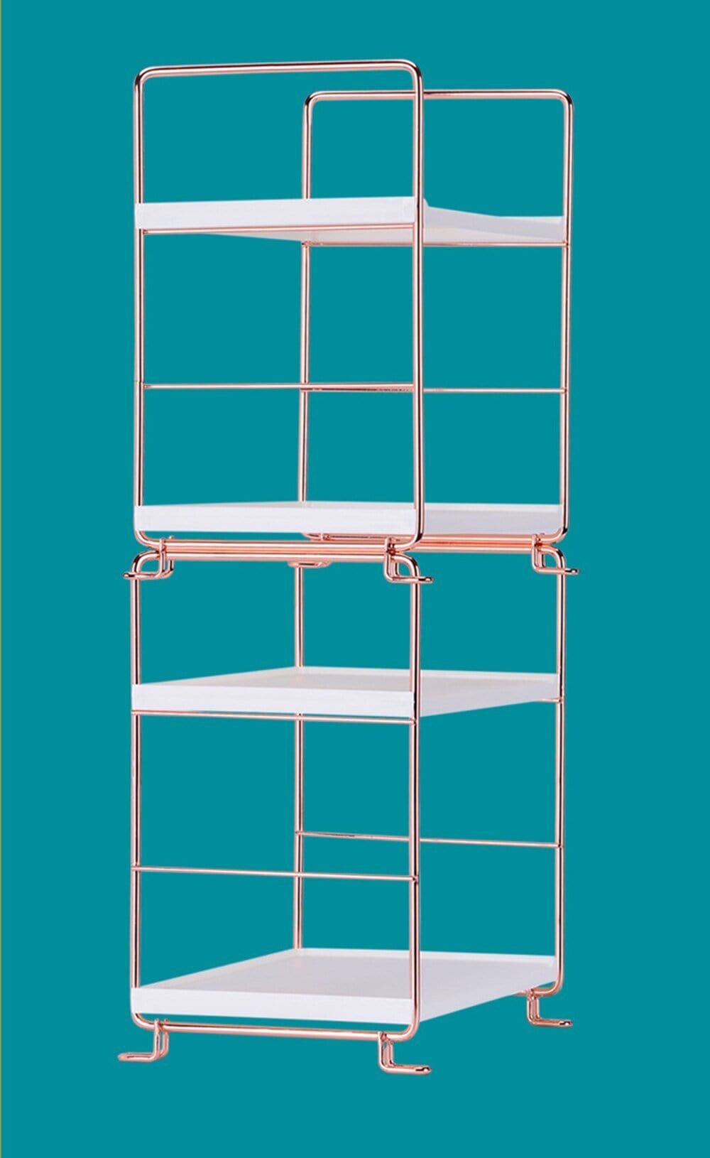 Homeless Rose Gold Rack Rose Gold Storage Rack – Still Serenity