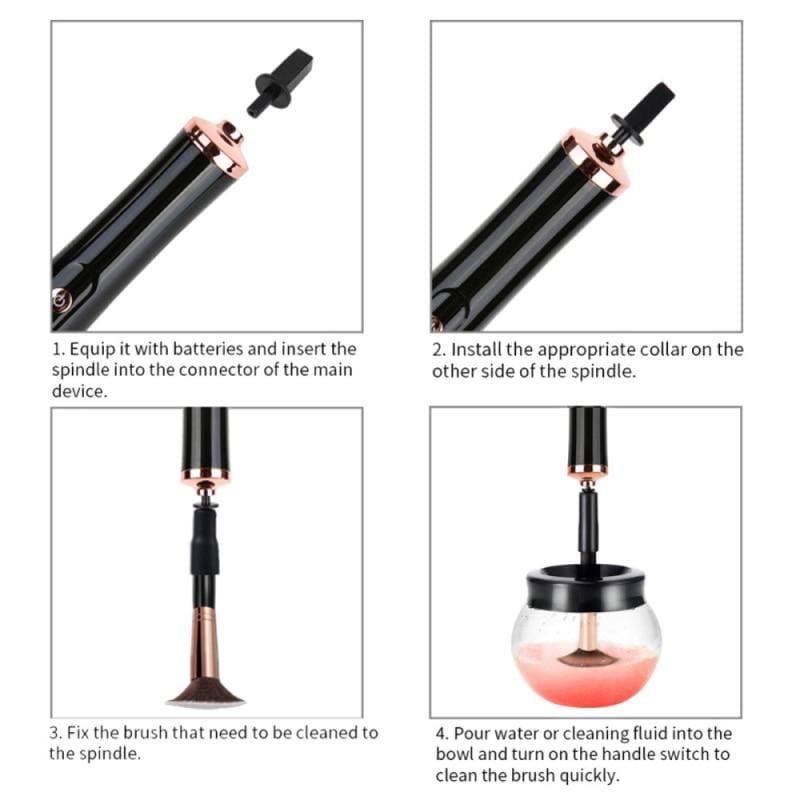 Electric Makeup Brush Cleaning Tool