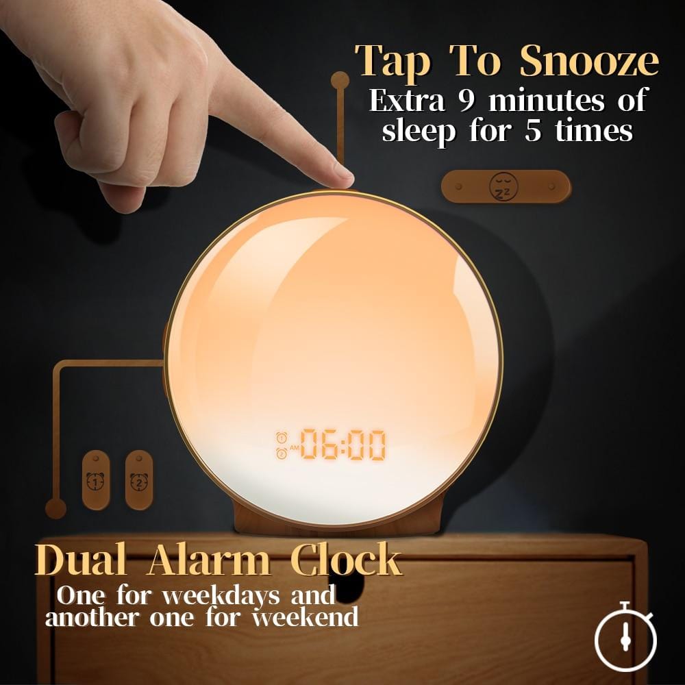 Elliptical Sunrise Alarm Clock