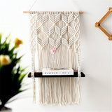 Macrame Tapestry Shelf