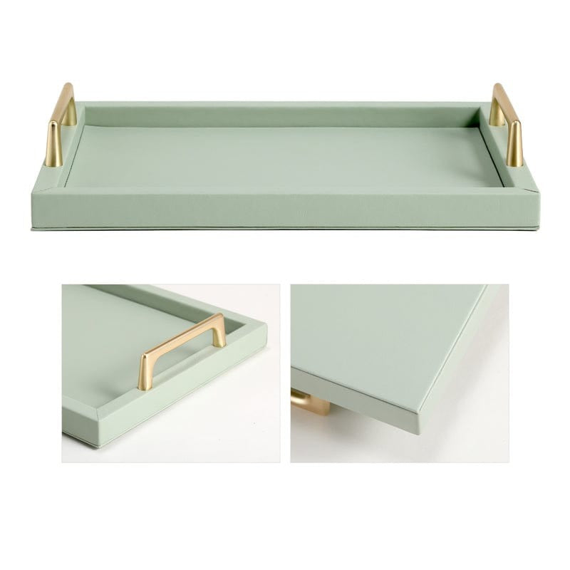Pastel Leather Tray