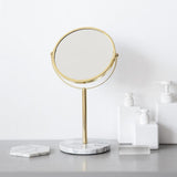 Round Marble Mirror
