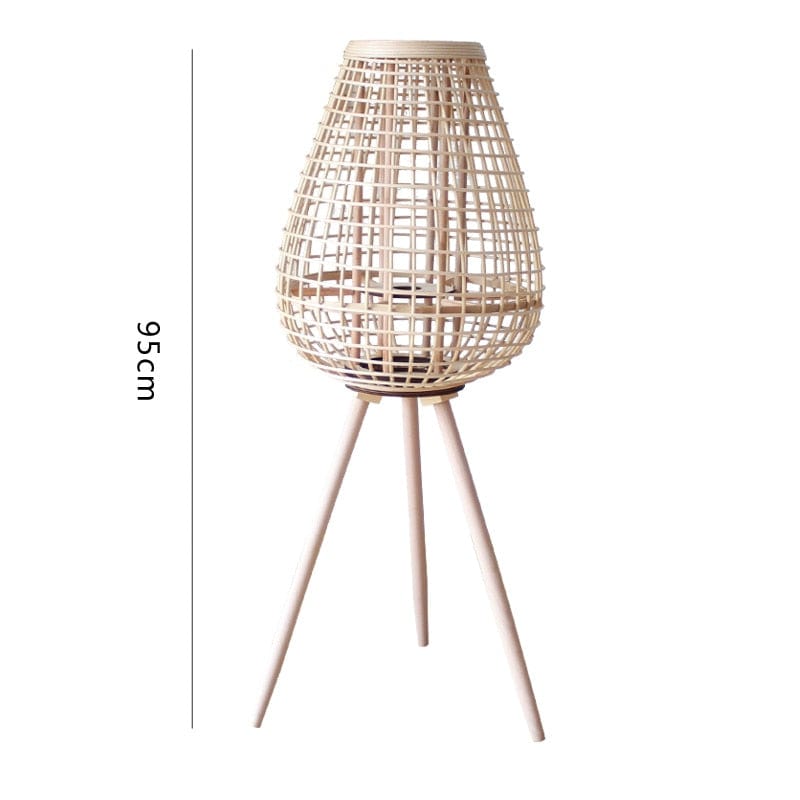 Rattan Candle Holder