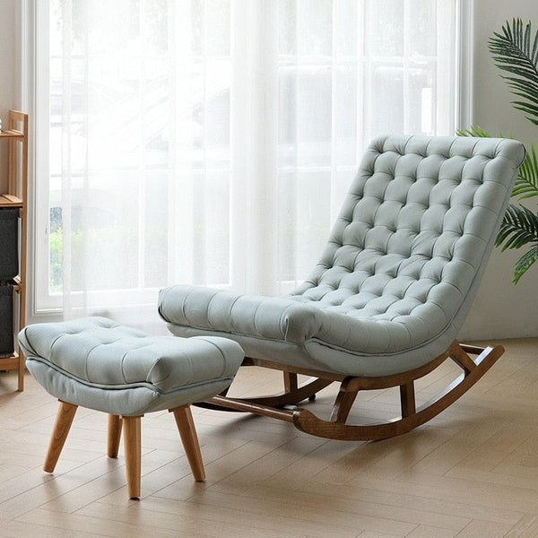 Nordic Rocking Chair Still Serenity