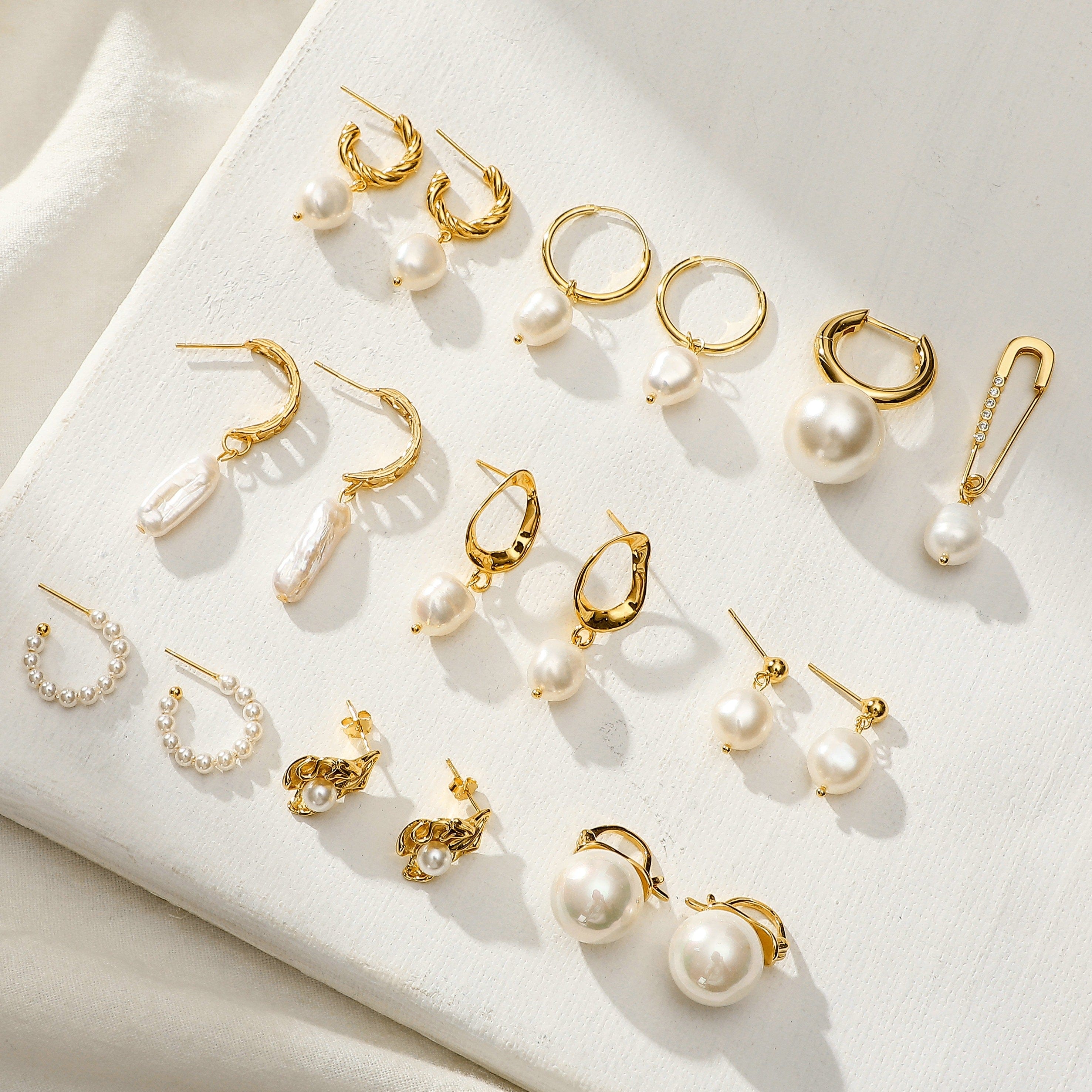 Charlotte Pearl Earrings