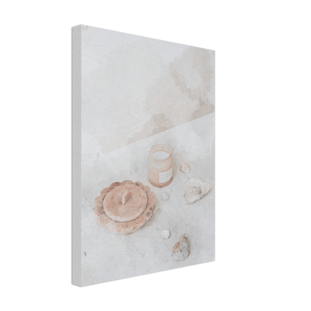 Beachy Bathroom Canvas