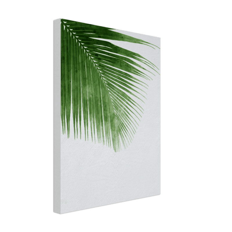 Watercolor Palms Canvas