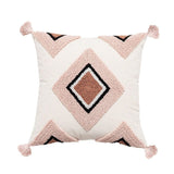 Pink Boho Pillow Cover