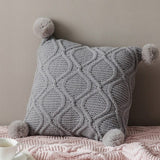 Crochet Chenille Pillow Cover