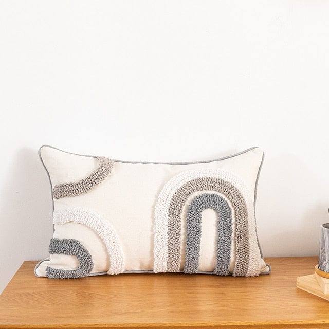 Neutral Tuft Pillow Cover